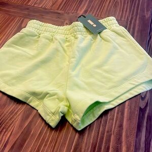 Daily Drills Lime Green Shorts - xsmall/small